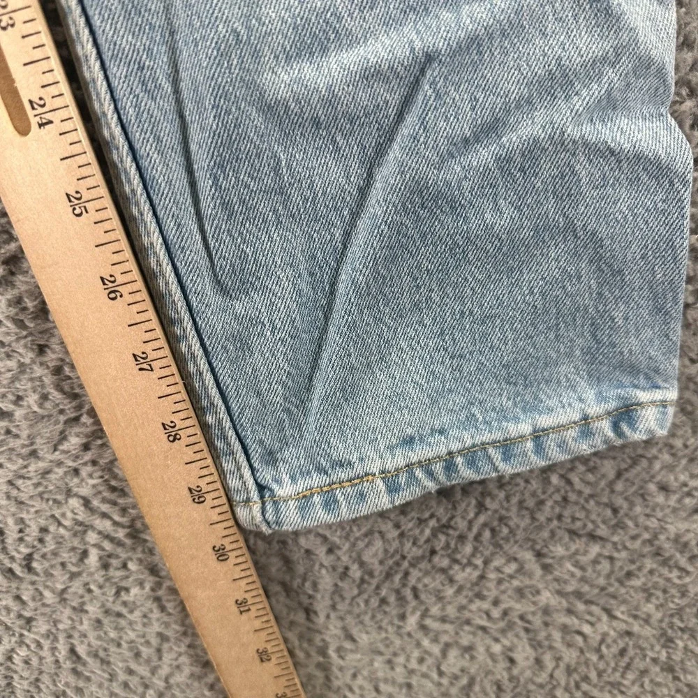 Levi's 512 Jeans Mens 32x30 Blue Cotton Denim Straight Faded Workwear Stretch